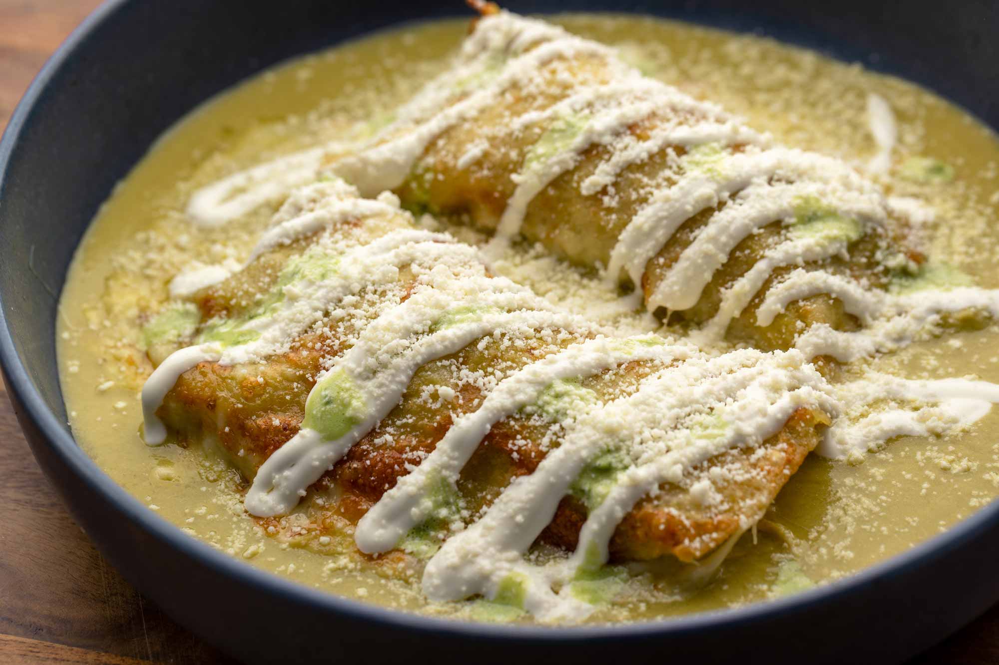 Green Enchiladas